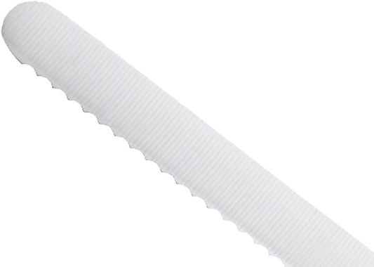 Mercer Culinary Millennia Colors 8-Inch Offset Wavy Edge Bread Knife, 