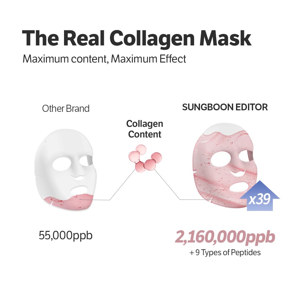 SUNGBOON EDITOR Deep Collagen Overnight Mask Hydrating Mask for Glass 