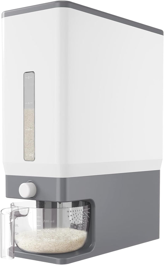 Lifewit Rice Dispenser 25 Lbs(11.3kg), Rice Storage Container Sealed M