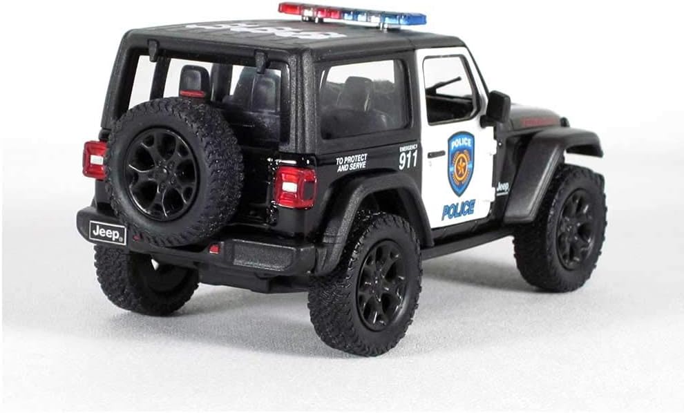 KiNSMART - Jeep Wrangler Rubicon Off Road 4x4 5 inch 1:34 Scale Die Ca