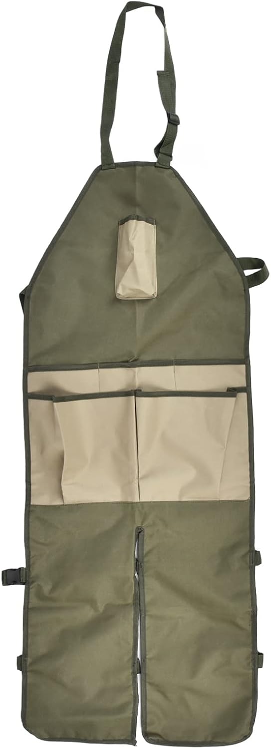 Pilipane Gardening Apron with Pockets, Oxford Cloth Garden Apron with Pockets for Women & Men Watertight Aprons Neck Heavy Duty in Kitchen Cooking Outdoor Gardening
