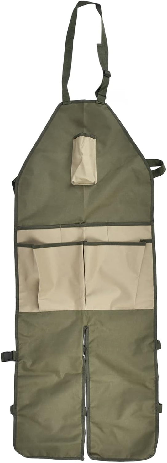 Pilipane Gardening Apron with Pockets, Oxford Cloth Garden Apron with Pockets for Women & Men Watertight Aprons Neck Heavy Duty in Kitchen Cooking Outdoor Gardening