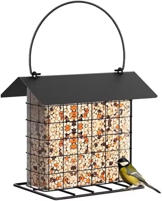 Bird Feeder Dumplings Grease Ball Rack Outdoor Food Dispenser for Tit Small Wild Birds Feed Station Hanging Birds Feeder