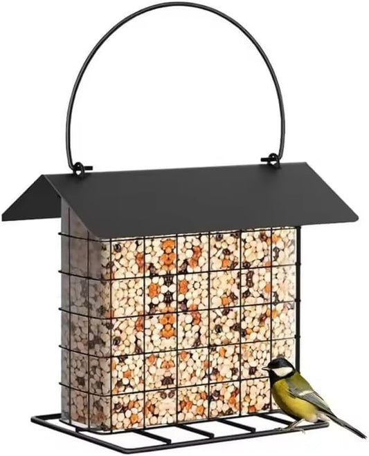 Bird Feeder Dumplings Grease Ball Rack Outdoor Food Dispenser for Tit Small Wild Birds Feed Station Hanging Birds Feeder