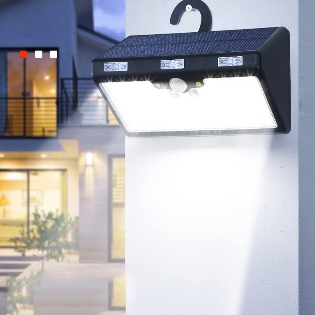 Solar New Outdoor Garden Wall Light Home Waterproof Bright Lighting Street