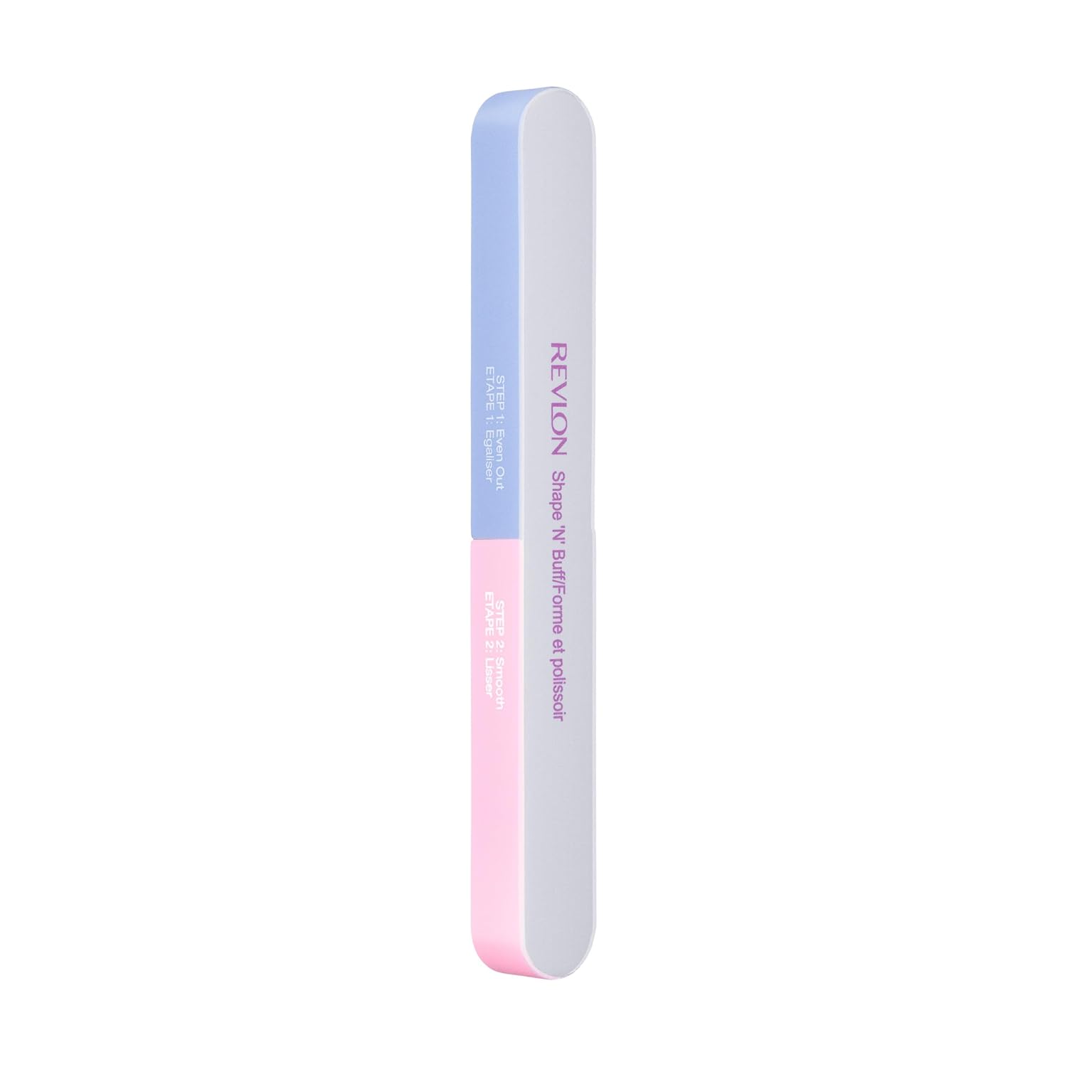 Revlon Shape 'N' Buff Nail Buffer Block, All-in-One Manicure Tool for 