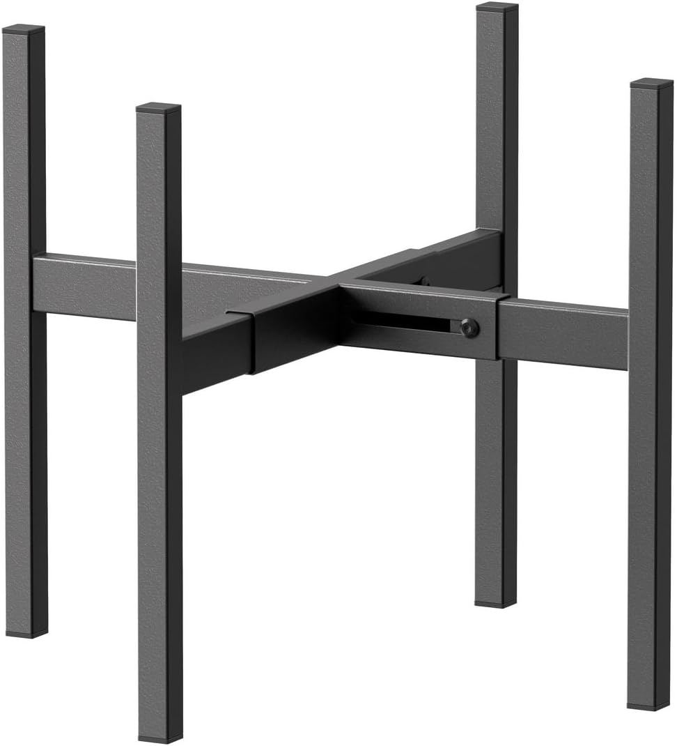 Metal Plant Stand, Adjustable Size Fits 10 12 13 14 15 16 Inches Large