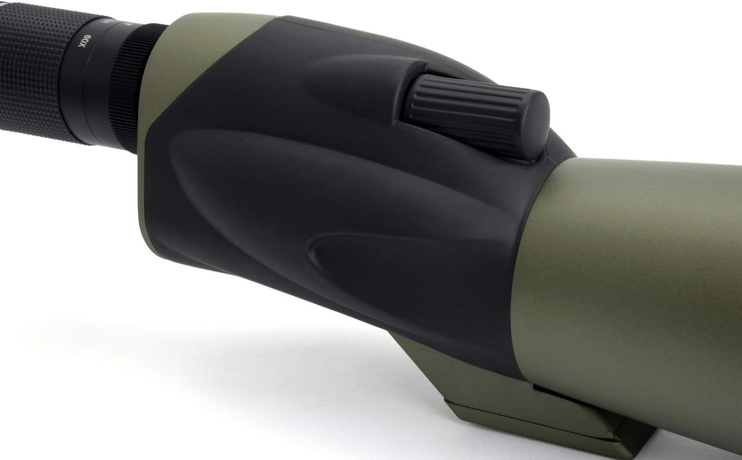 Celestron – Ultima 80 Straight Spotting Scope – 20-60x Zoom Eyepiece – Multi-Coated Optics for Bird Watching, Wildlife, Scenery and Hunting – Waterproof and Fogproof – Includes Soft Carrying Case