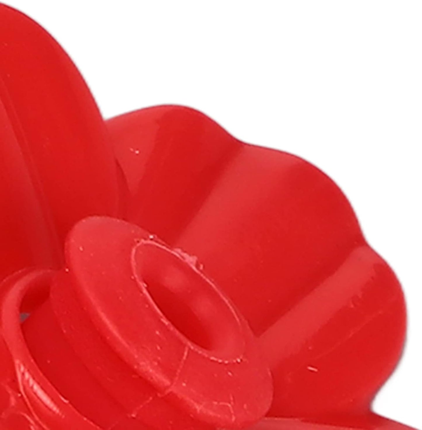 Hummingbird Feeder Parts, Multicolor Hummingbird Feeder Replacement Flowers Hummingbird Feeder Stand - & Attractive, Replaceable Plastic Bird Feeder Flowers for Home (Red, 30