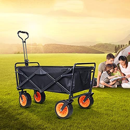 Portable Camping Cart, Garden Trolley Cart, Folding Utility Beach Wago