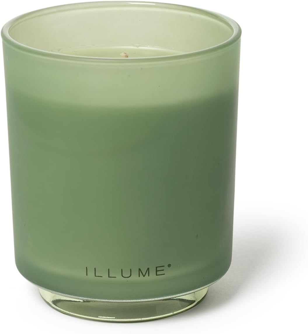 Illume Beautifully Done Essentials Hinoki Sage Boxed Glass Scented Soy