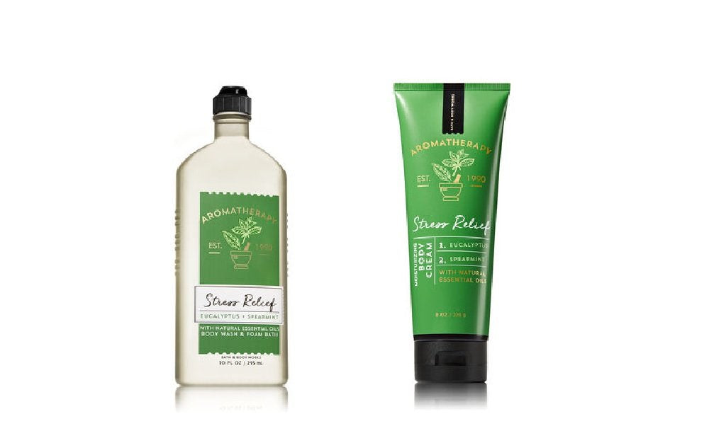 Bath Body Works ~ Aromatherapy ~ Stress Relief - Eucalyptus & Spearmin