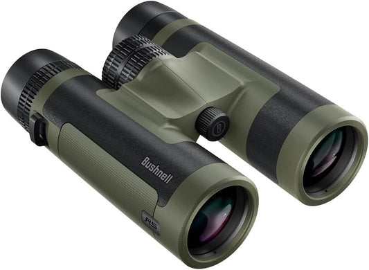 Bushnell R5 8x42 Binoculars - Waterproof, Dielectric Multi-Coated Optics with EXO Barrier Lens Protection for Long Range Viewing and Hunting, Includes Vault Lite Bino Chest Harness & Neck Strap
