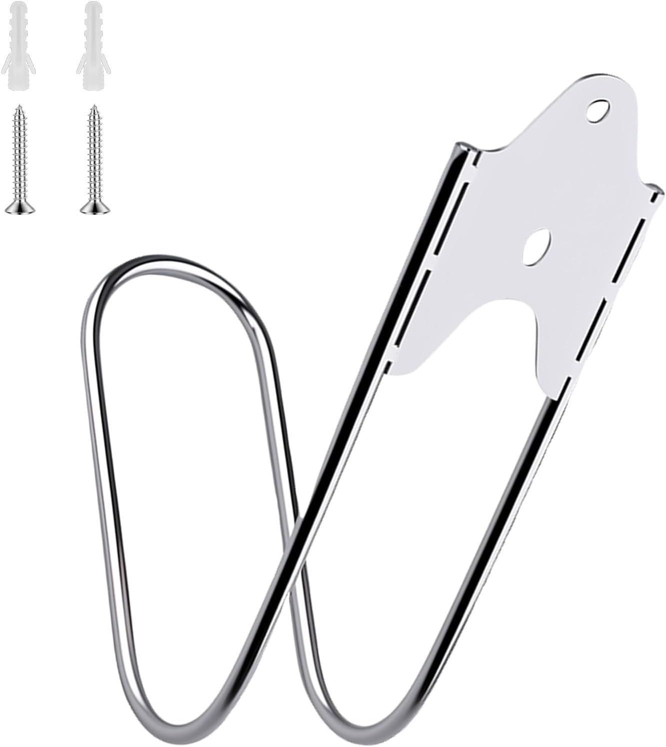 Heran Garden Hose Holder Wall Mount, Stainless Steel Hose Hanger for W