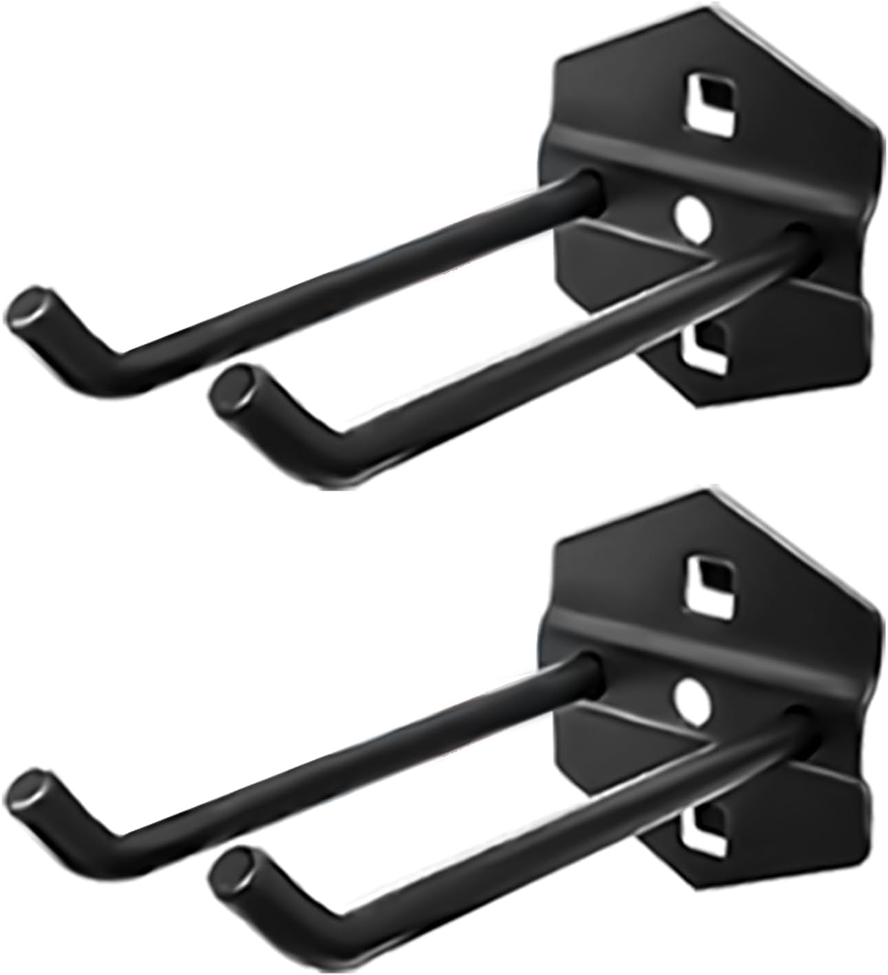2 Pack Heavy Duty Steel Garage Storage Hooks, 2inch Large Utility Stee