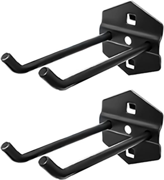 2 Pack Heavy Duty Steel Garage Storage Hooks, 2inch Large Utility Stee