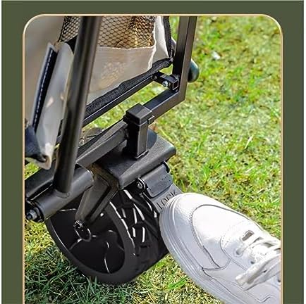 Collapsible Wagon Cart with Wheels Foldable Folding Wagons Carts Silen