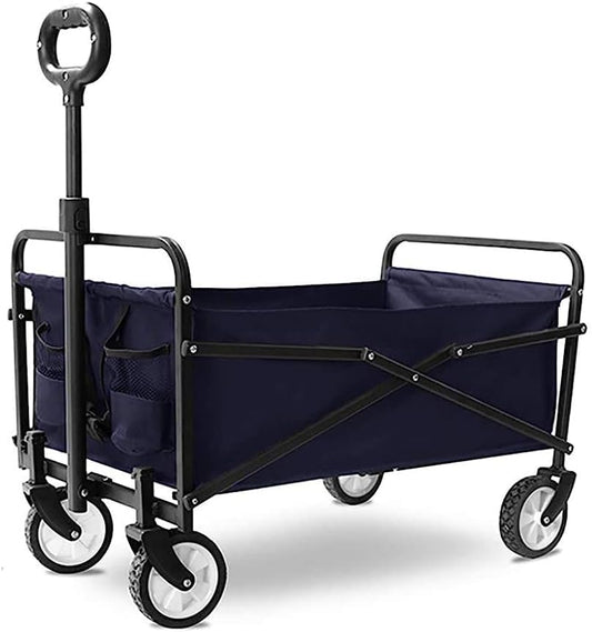 Trolleys, Folding Portable Garden Trolley Cart Heavy Duty Wagon Multi-
