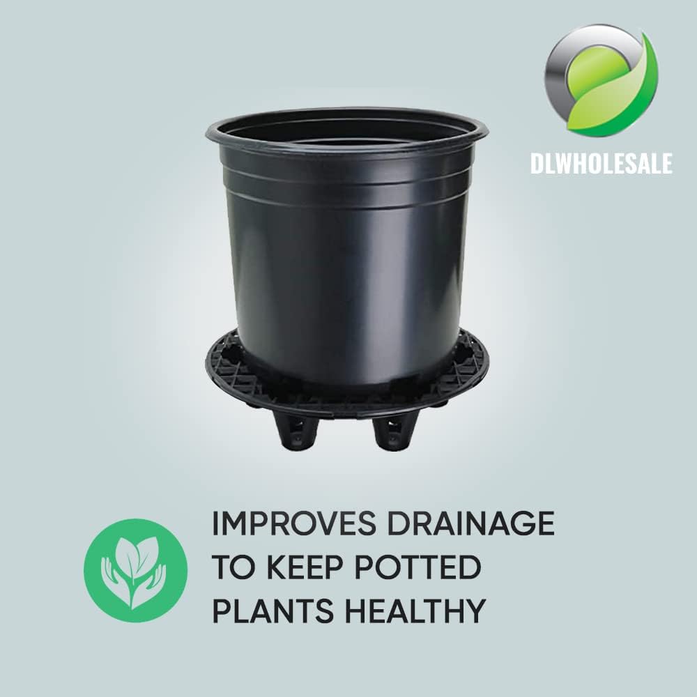 Grow1 16-Inch Pot Elevators for Plants (6-Pack)