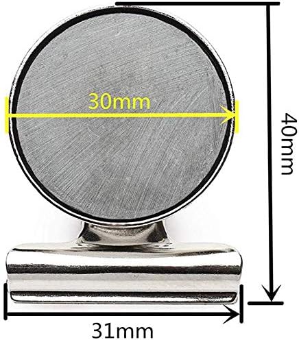 VNDUEEY 20 Pack Fridge Magnets Refrigerator Magnets, Strong Magnetic Clips Heavy Duty, Magnet Clips for Whiteboard, Magnets for Fridge Locker Office Accessories, Classroom Teacher Supplies