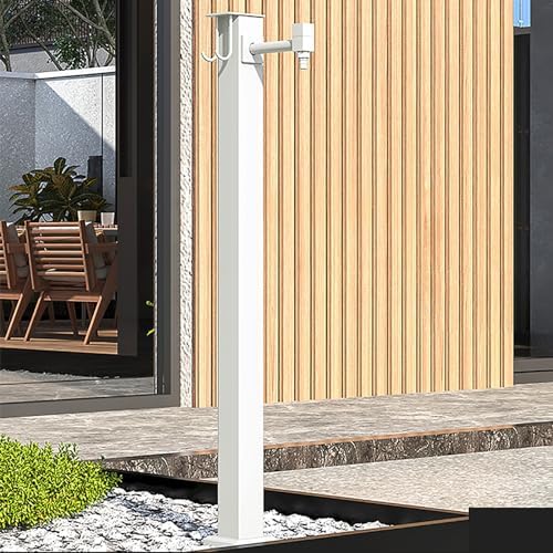 Durable Freestanding Outdoor Faucet Stand - Easy Access Water Column Spigot for Garden Irrigation, Perfect for Lawn Care & Landscaping, Heavy-Duty Design for Stability