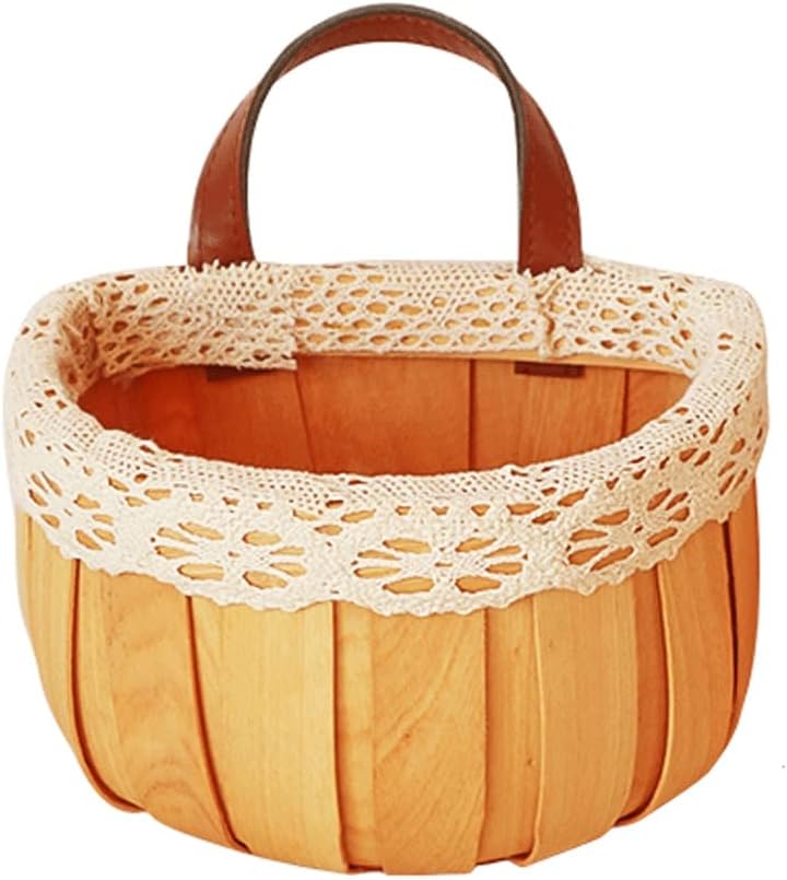 Wicker Flower Basket Hanging Flower Pot Planter Wall Flower Vine Set L