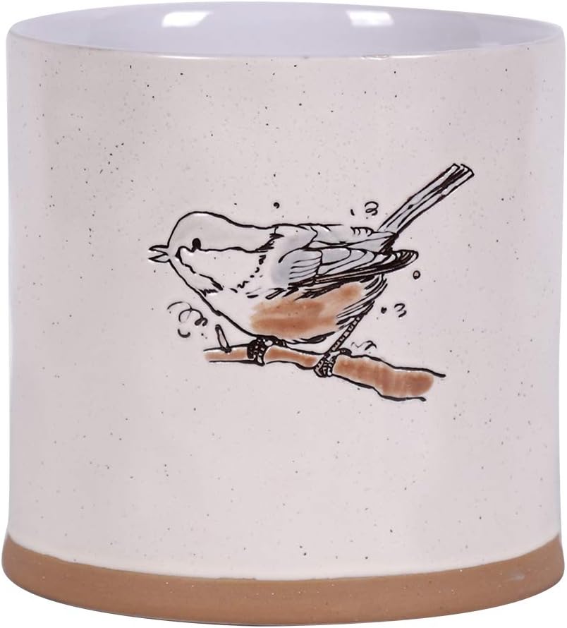 Sally Sketch 6.5" Flower Pot, Multi Color