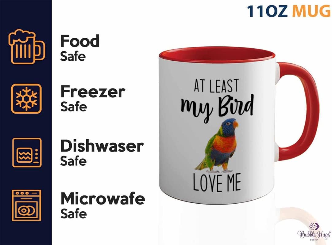 Bird Lover Two Tone Red Edition 11oz - Bird Loves me - Hummingbird Nes