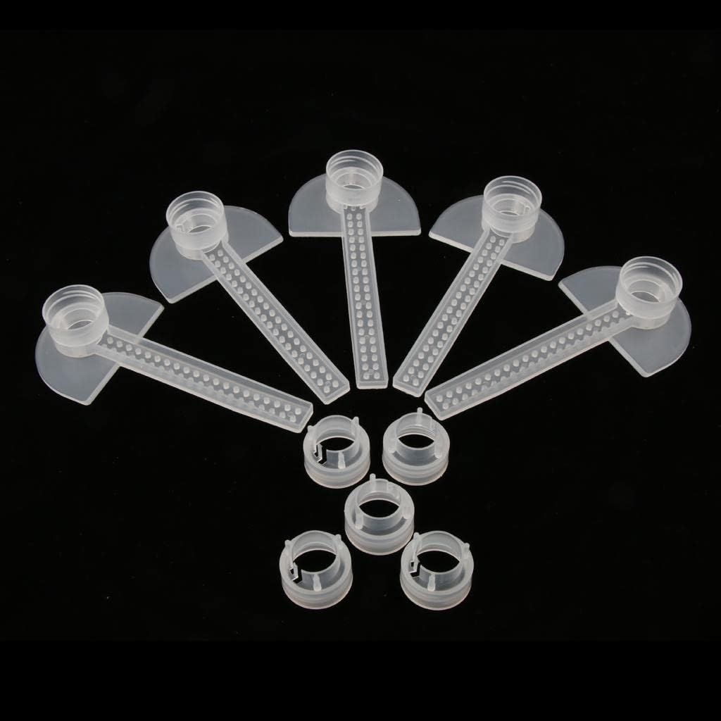 5pcs Plastic Bee Water Feeder Dispenser Feeder for