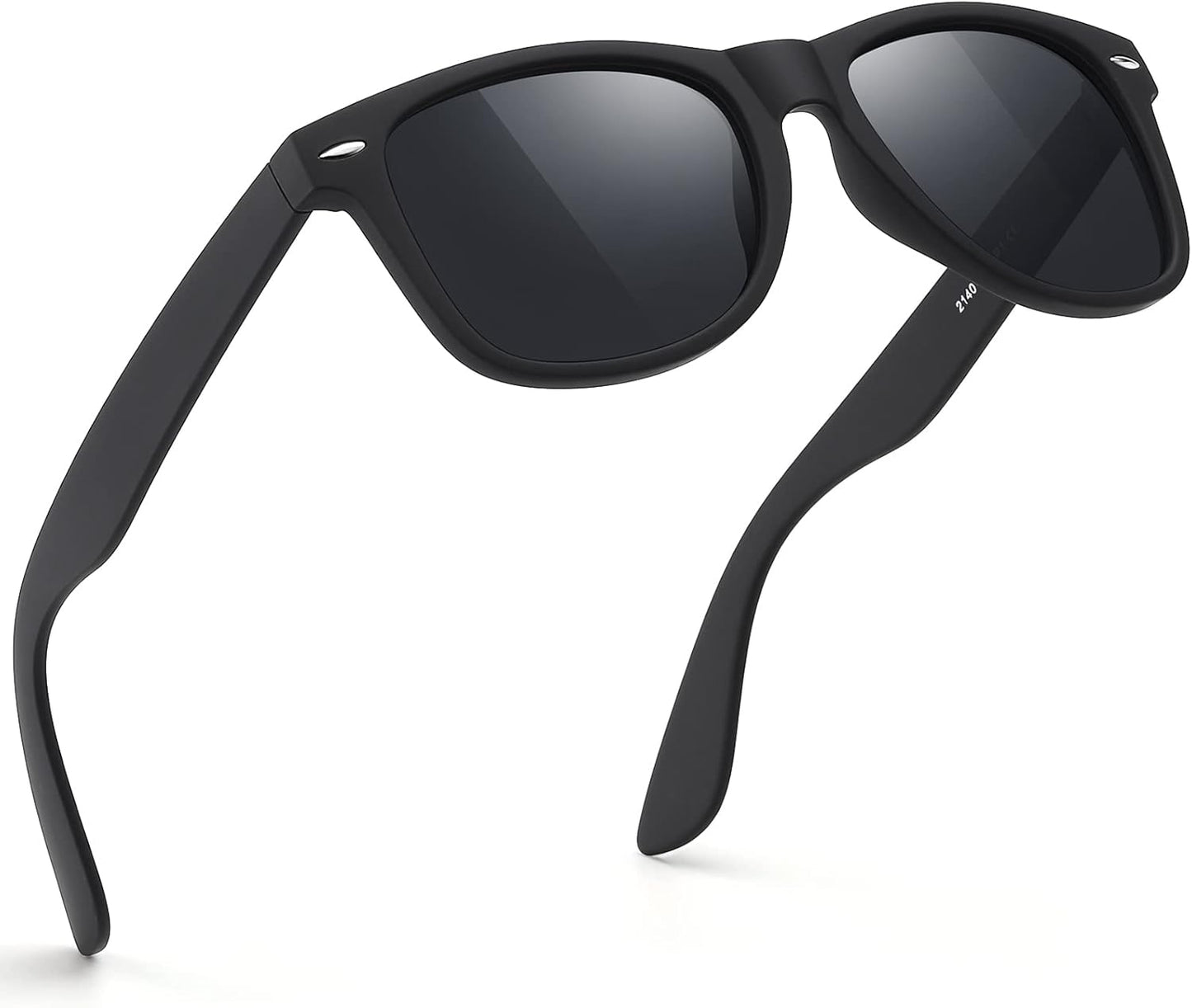 FEIDUSUN Sunglasses Men Polarized Sunglasses for Mens and Womens,Black
