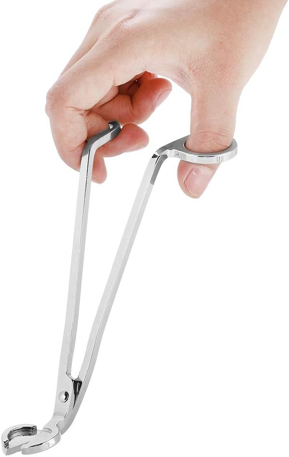 Candle Wick Trimmer, 17.5cm / 6.9in Plating Stainless Steel Candle Hea