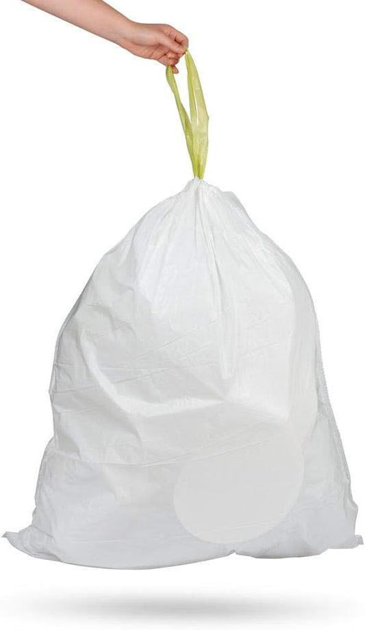 Ninestars NSTB-21-45 Trash Bags, Large, White