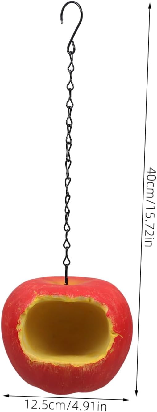 Milisten Outdoor Hanging Bird Feeder and Construction for Garden Decor
