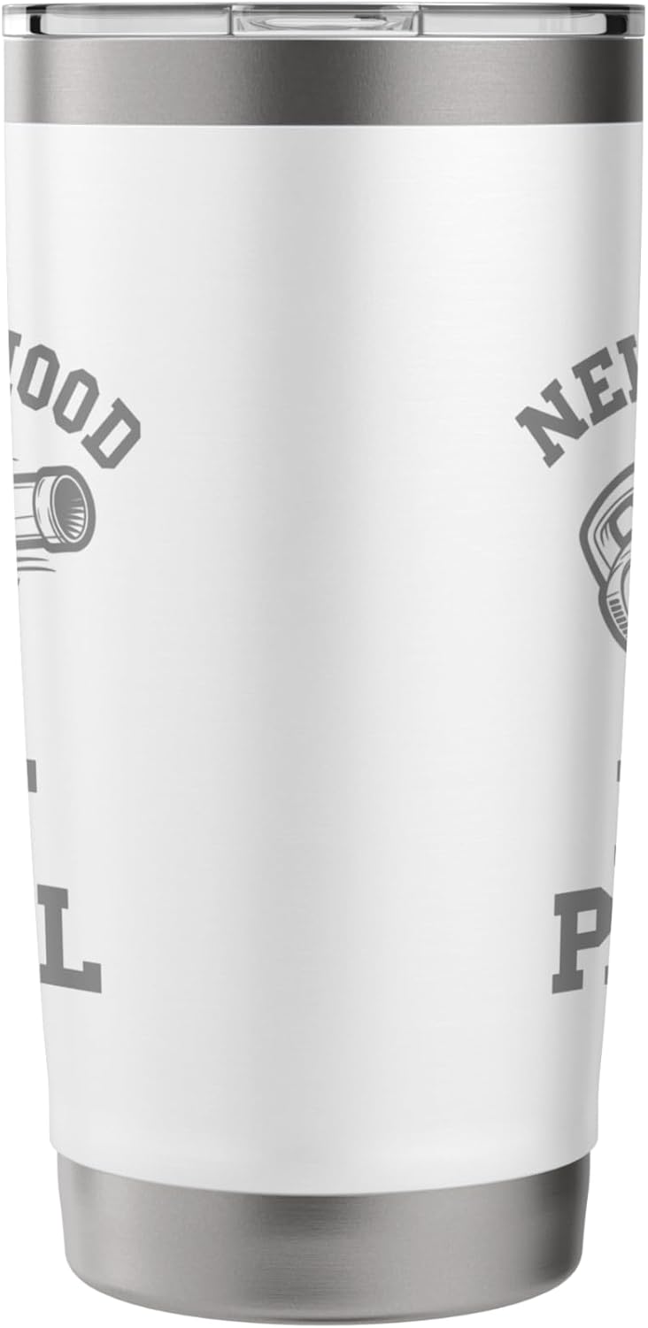 Neighborhood Leaf Blower Mens Funny Lawn Care Yard Leaves Stainless Steel Insulated Tumbler