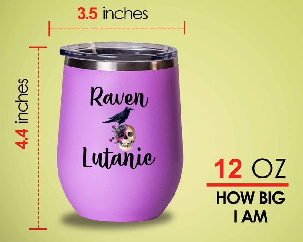 Bird Lover Pink Edition Wine Tumbler 12oz - Rven lutanic - Hummingbird