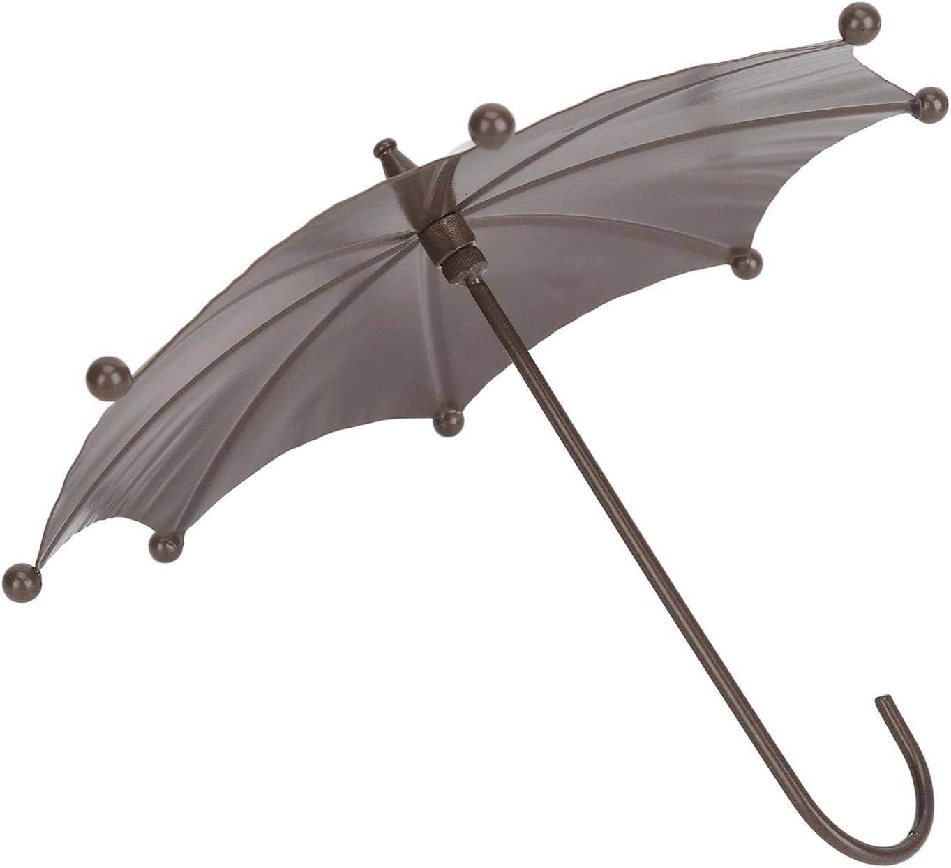 Generic Hummingbird Feeders for Outdoors, Hanging Bird Bath Umbrella Shaped Bird Trough Metal Wild Bird Feeder Bird Bath Pond Drinker Hummingbird Swing for Outdoors Backyard Balcony Decor