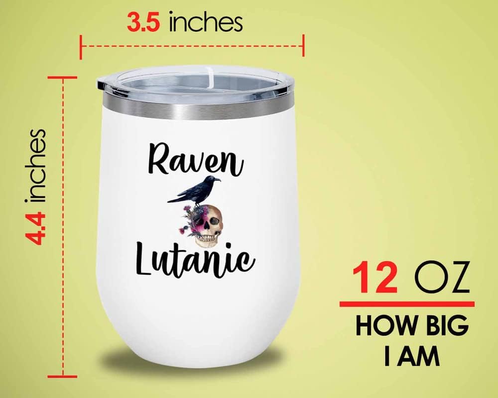 Bird Lover White Edition Wine Tumbler 12oz - Rven lutanic - Hummingbir