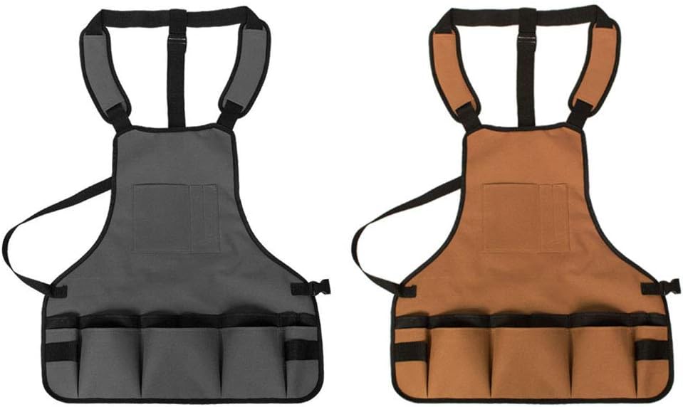 Camping Gear, Multipurpose Outdoor Gardening Tool Apron Waterproof and Stain Resistant Apron