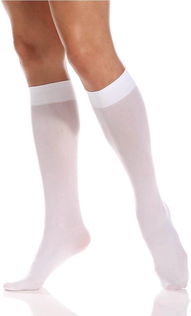 Winterlace Women’s Trouser Socks, Opaque Stretchy Nylon Knee High, Man