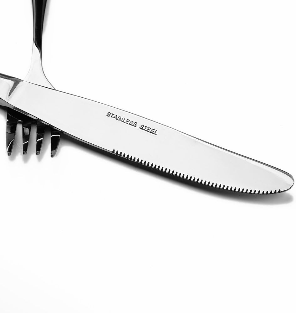 Stainless Steel Dinner Knives Set,12-Piece