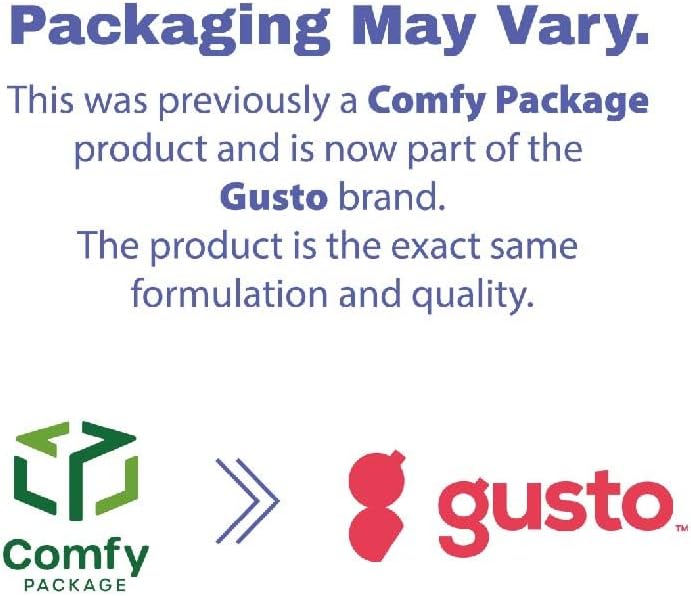 GUSTO Heavy Duty Plastic Spoons [100 Count] Clear, Disposable Cutlery for Parties, Events, Catering & Everyday Meals – BPA-Free, Durable Tableware (Formerly Comfy Package)