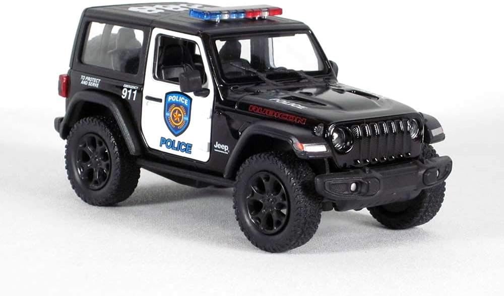 KiNSMART - Jeep Wrangler Rubicon Off Road 4x4 5 inch 1:34 Scale Die Ca