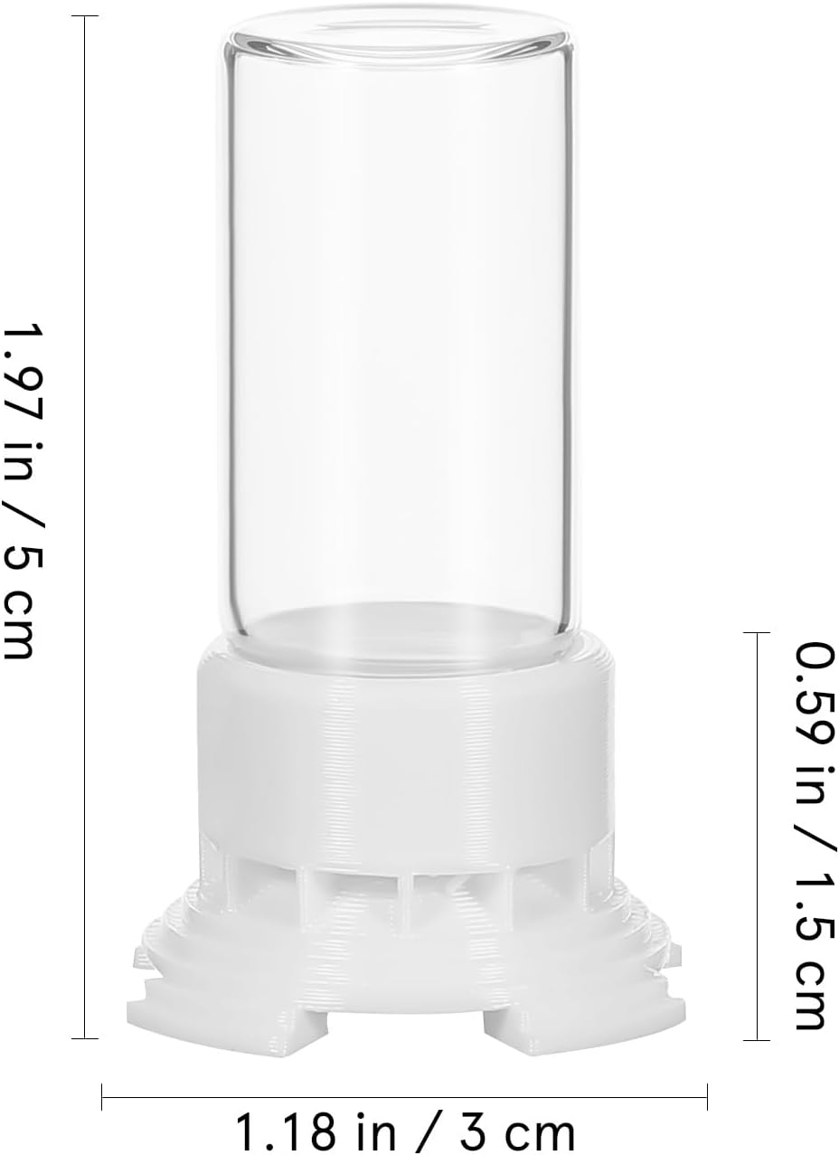 Yardwe Ant Water Feeder Portable 0.17Oz Liquid Feeding Cup for Ant Nest Easy Operation Watering Station for Keeping and Habitat Maintenance