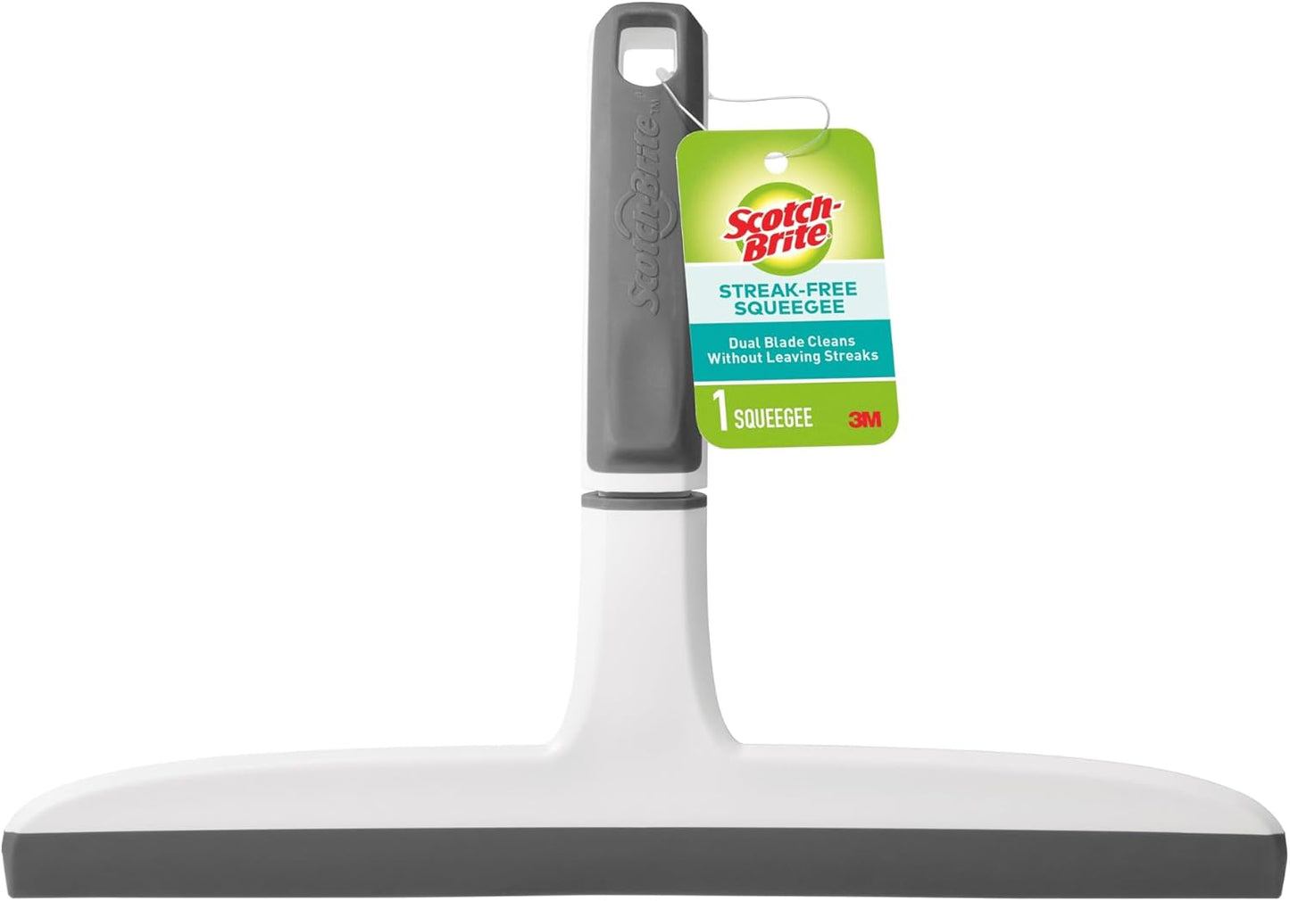 Scotch-Brite, All-Purpose 10 Inch Dual Blade Streak-Free Squeegee, Saf