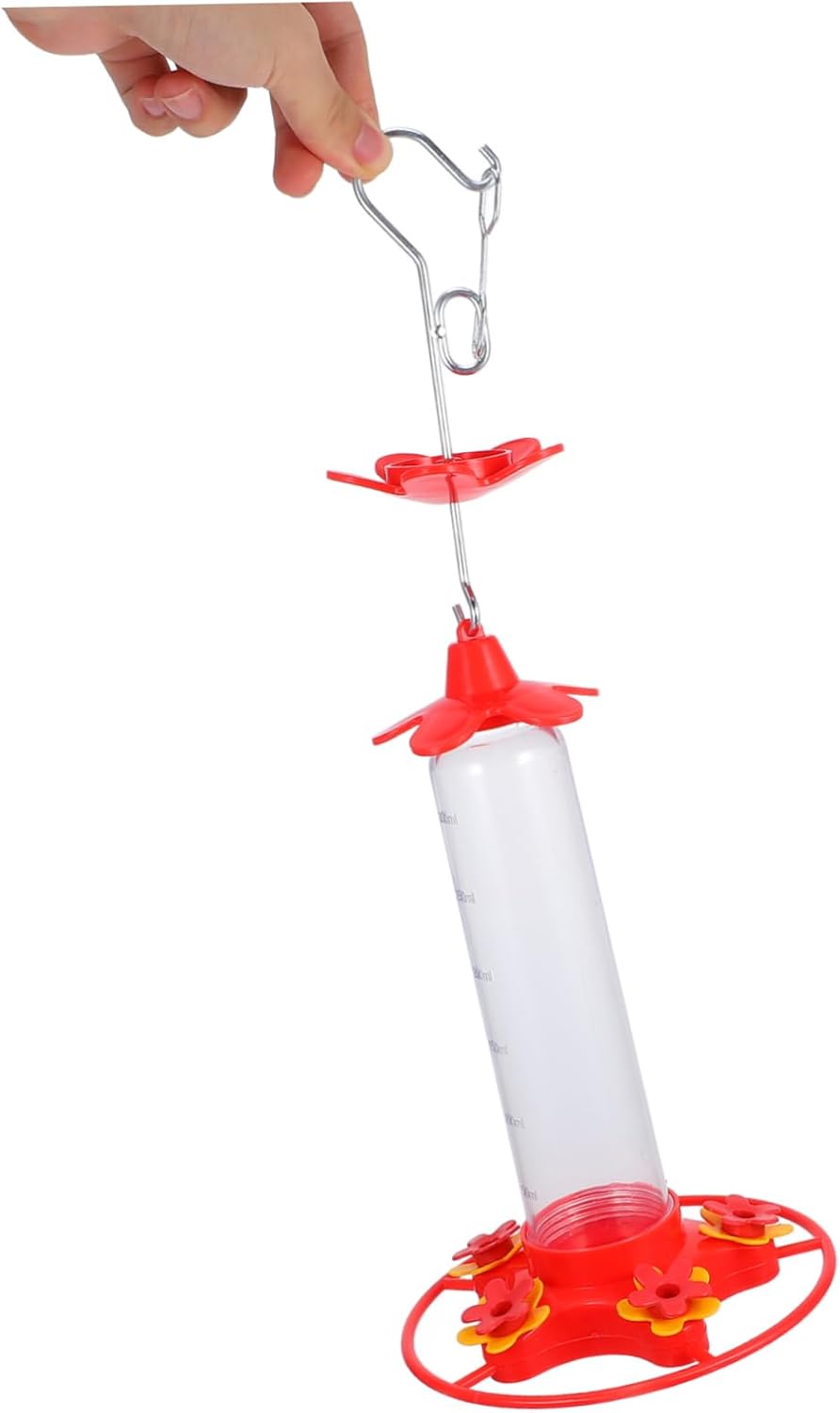 Milisten Hanging Hummingbird Feeder for Outdoor Use Elegant Water Disp