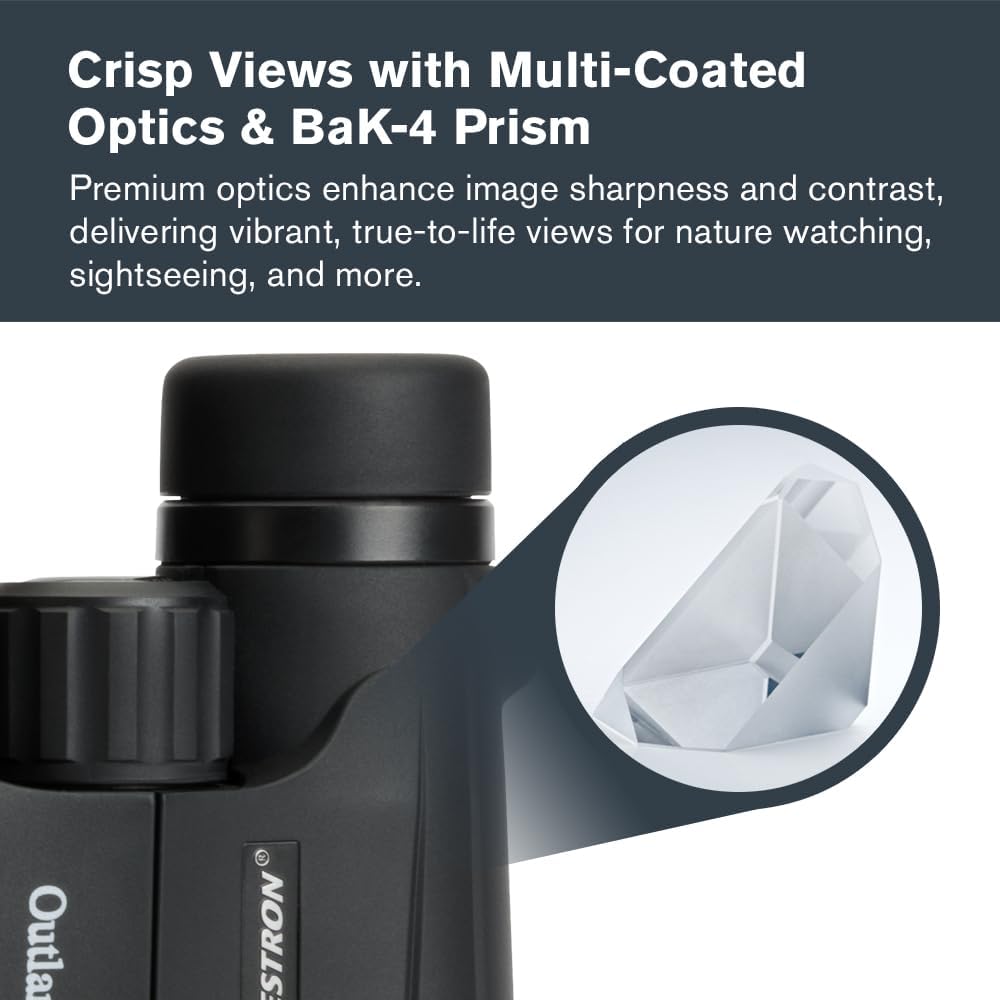 Celestron - Outland X 10x42 Binoculars – Ideal for Birding and Outdoor