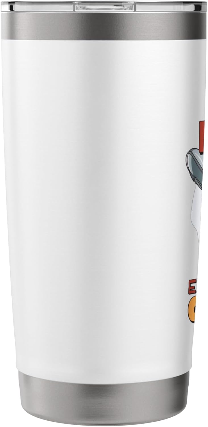 Bug Off, Pests It'S Exterminator O'Clock, Pest Controller Stainless Steel Insulated Tumbler
