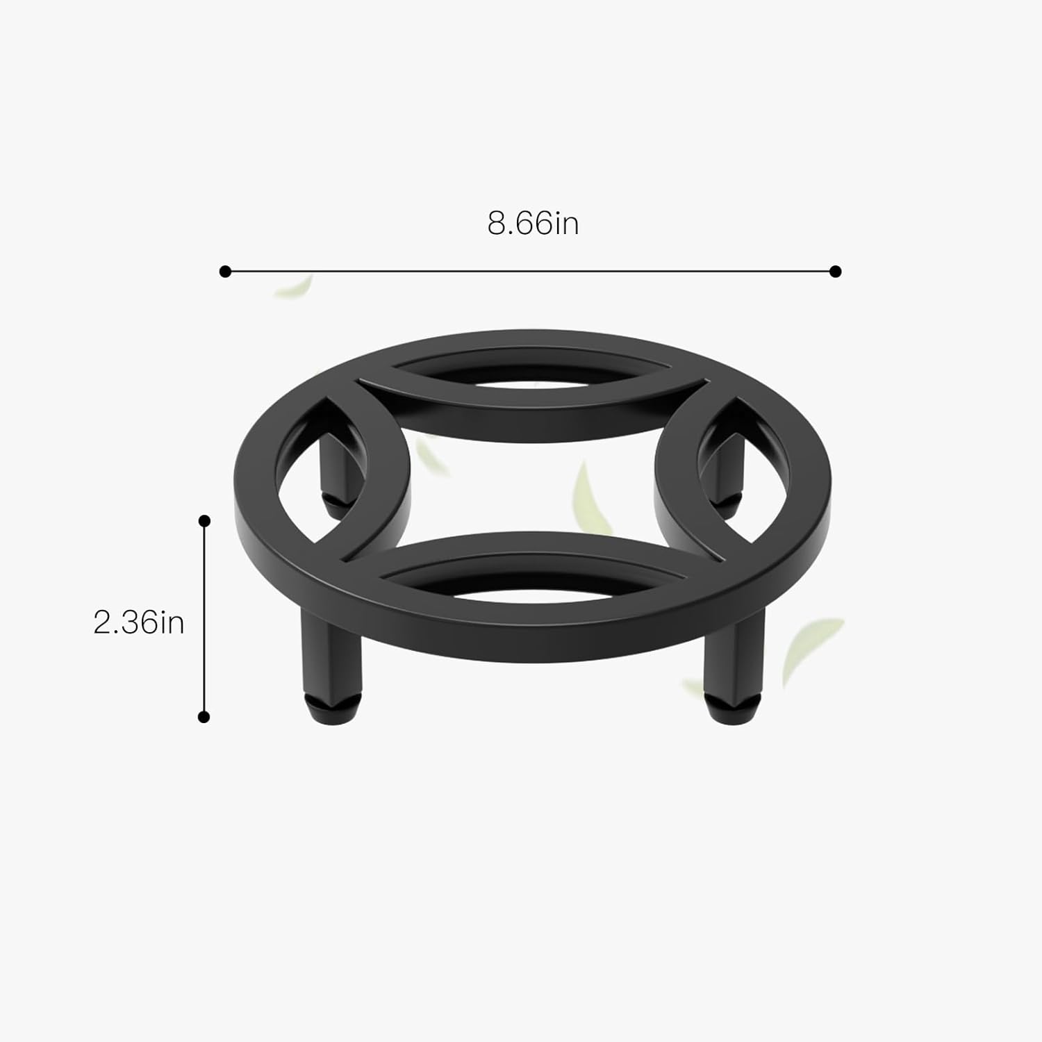 Zhongma 2 Pack 8.7" Fully Assembled Sturdy Potted Plant Stand Flower P