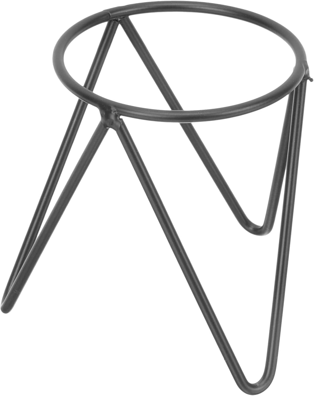 PRETYZOOM 4pcs Crystal Display Stand Elegant Holder for Spheres for Decor Iron Craftsmanship for