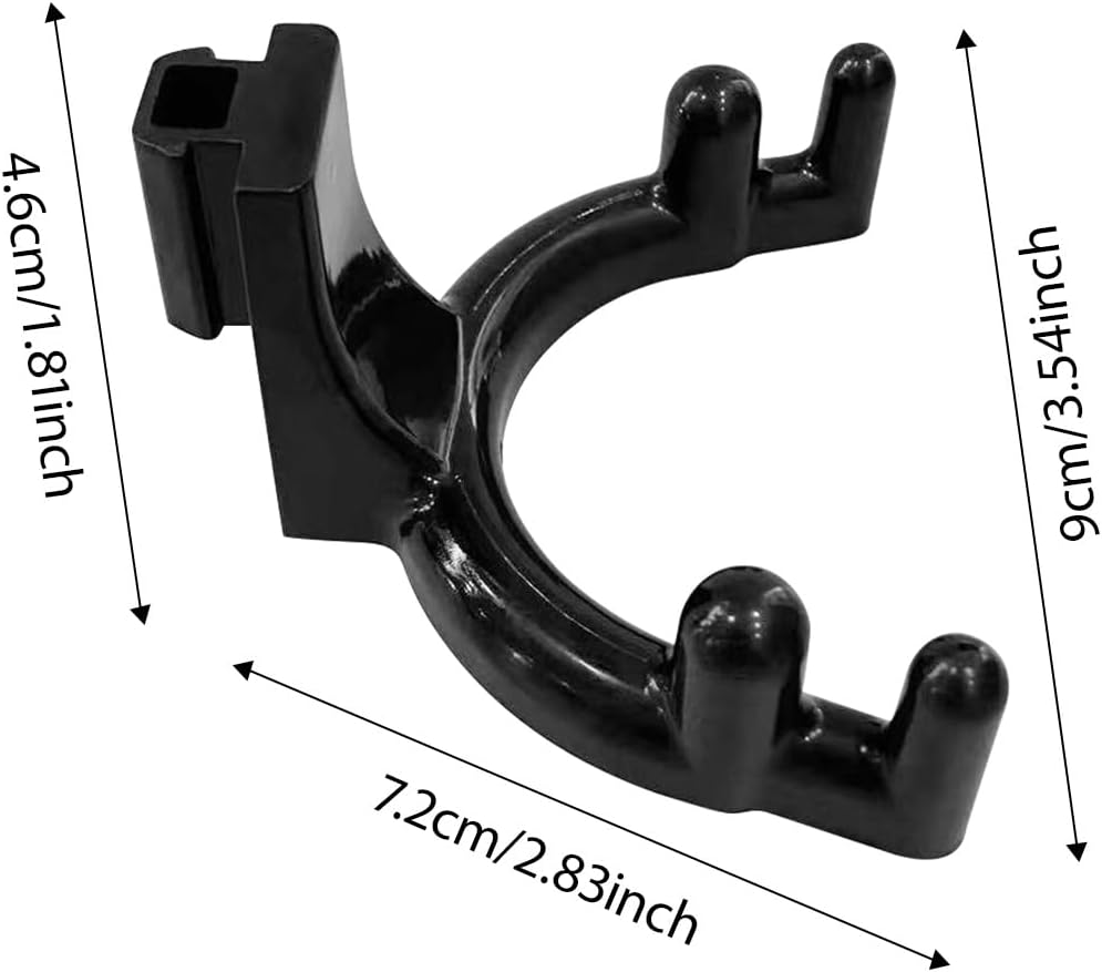Wall Mounted Utility Hooks Heavy Duty ABS Garage Organizers for Garden